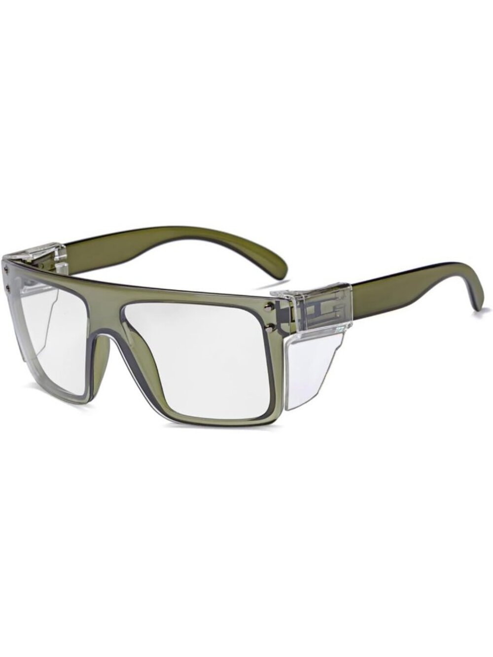 Photochromic Safety Glasses - ANSI Z87.1 Protective Eyewear, Clear to Smoke
